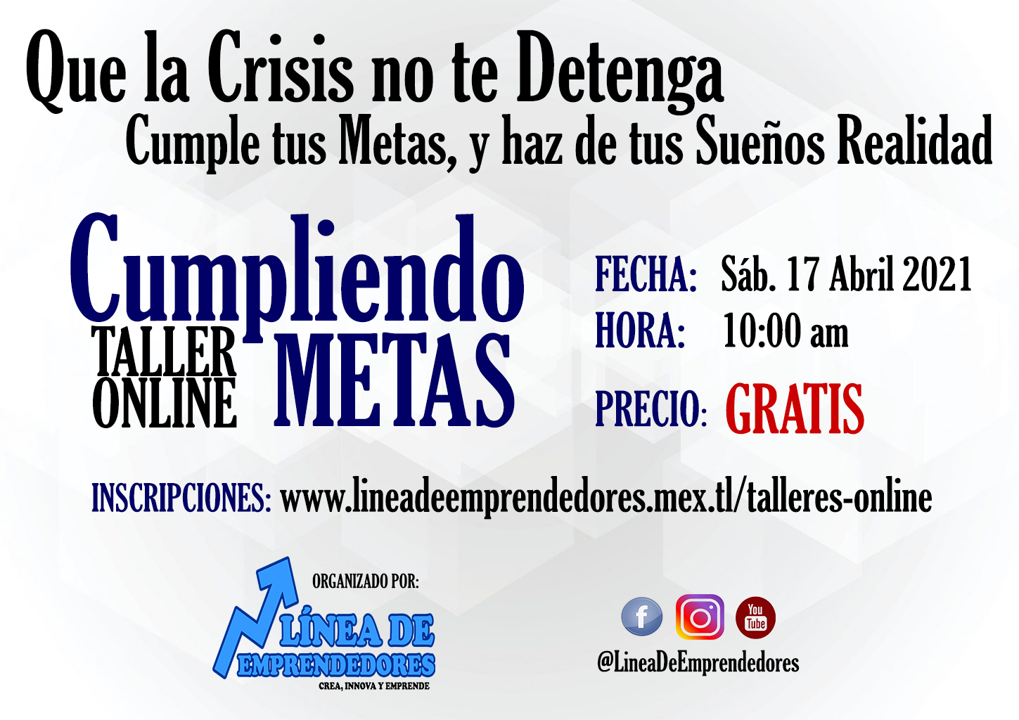 TALLER CUMPLIENDO METAS
